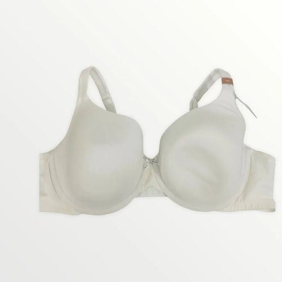 Lane Bryant Cacique White Lightly Lined T Shirt Bra 46C - Picture 8 of 8